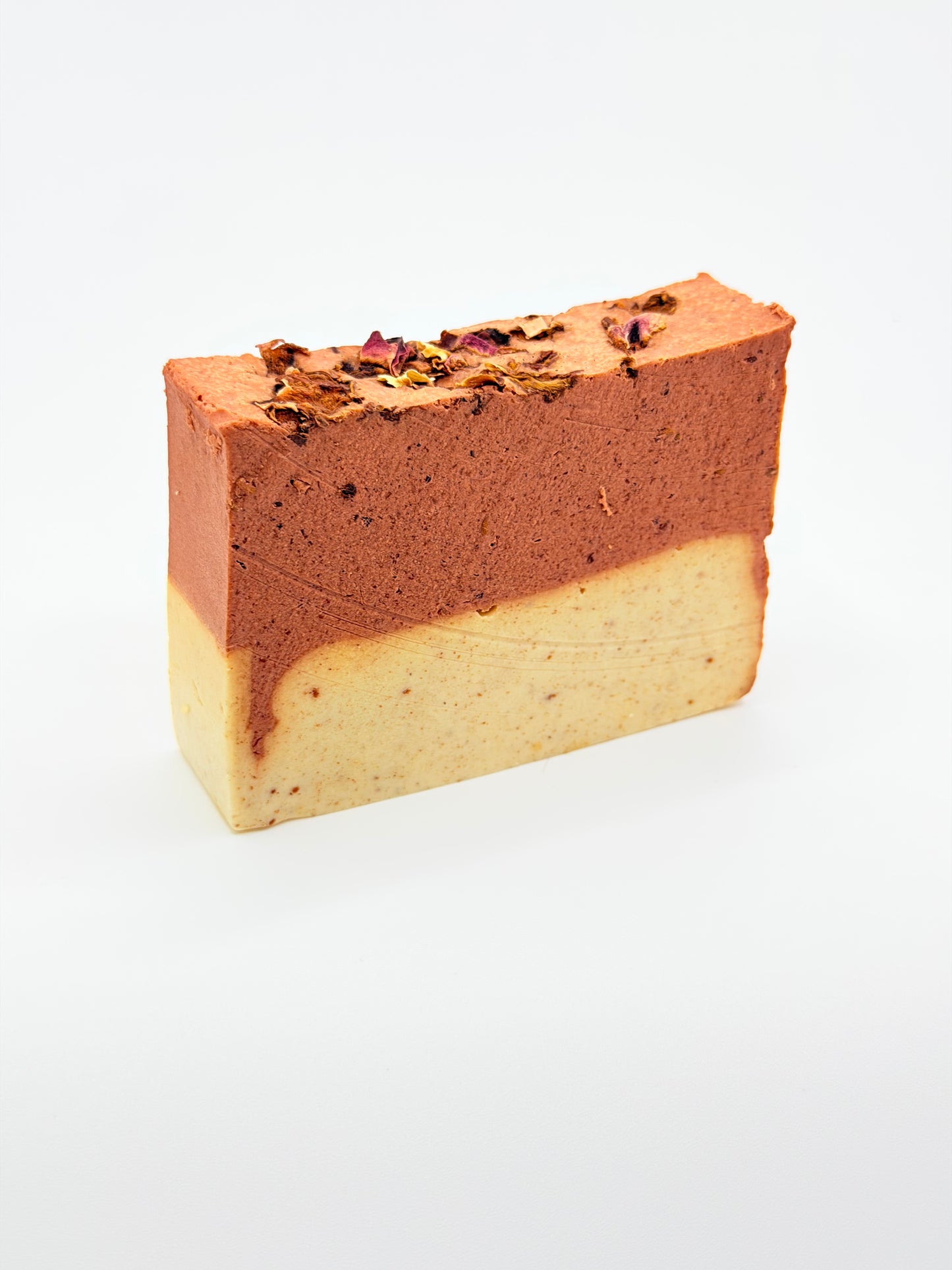 Natural lactic acid brightening soap bar by Beauty For Ashes, ideal for makeup removal and skin revitalization.