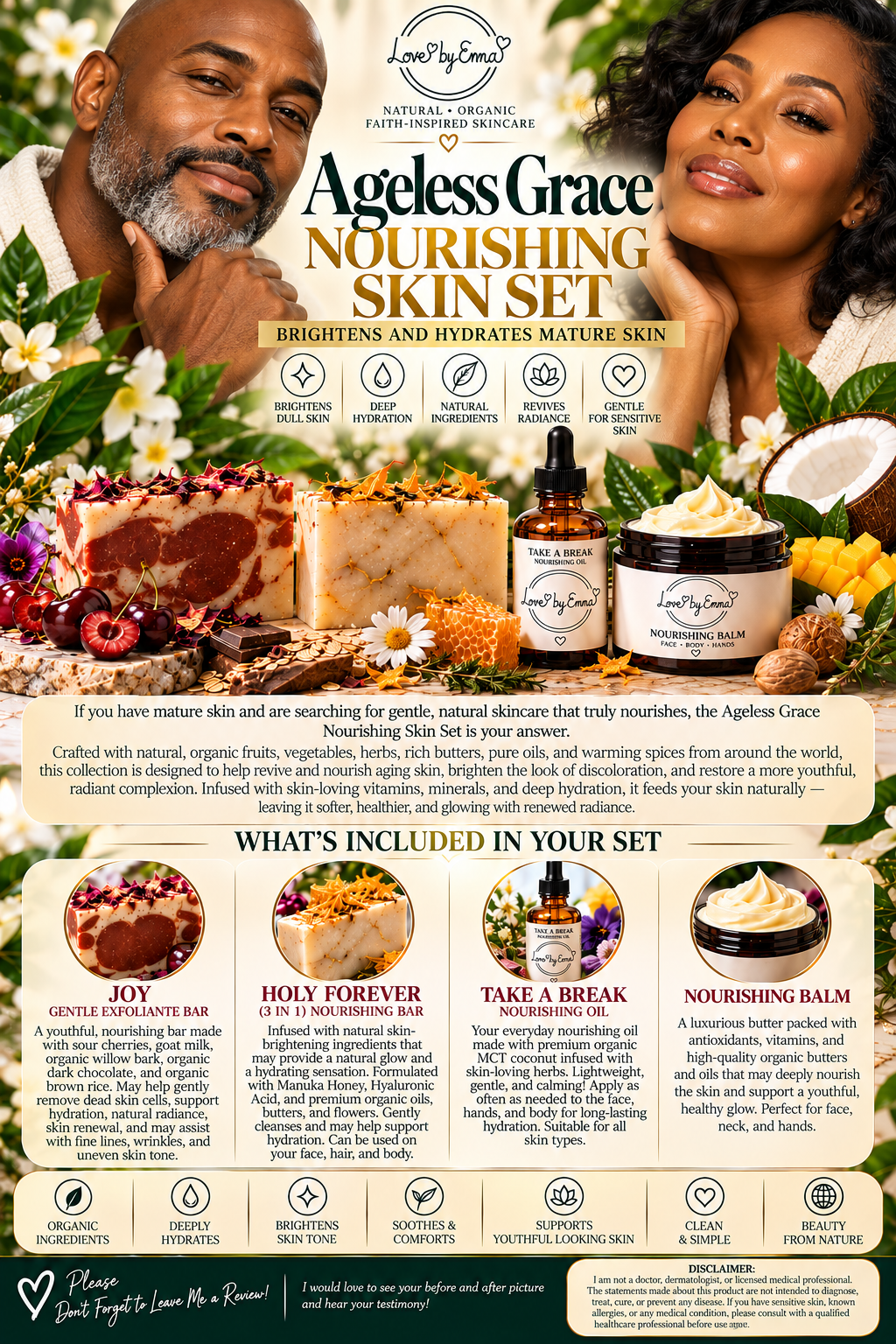 Ageless Grace Nourishing Skin Set