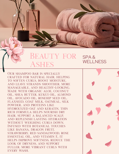 Beauty for Ashes Shampoo Bars (Natural Hair Only)