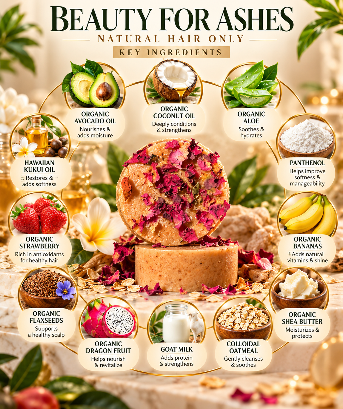 Beauty for Ashes Shampoo Bar