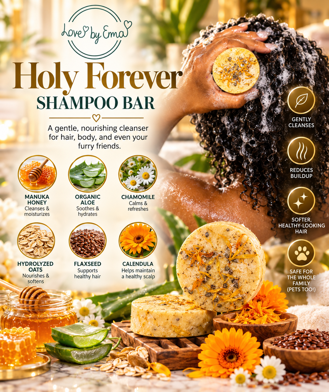 Holy Forever Shampoo Bar