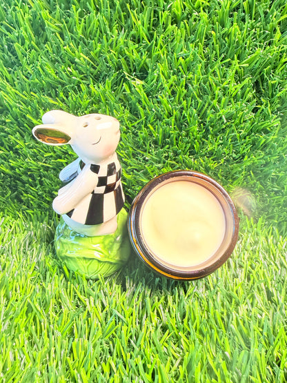 Creamy nourishing butter from My Store, suitable for face, body, and scalp, in a 2oz jar for all skin types.