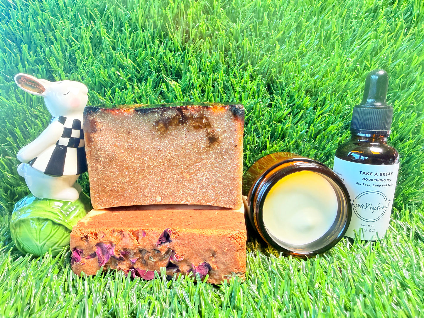 Set of skincare products for dry, itchy skin by My Store, featuring soothing creams and lotions in various containers.