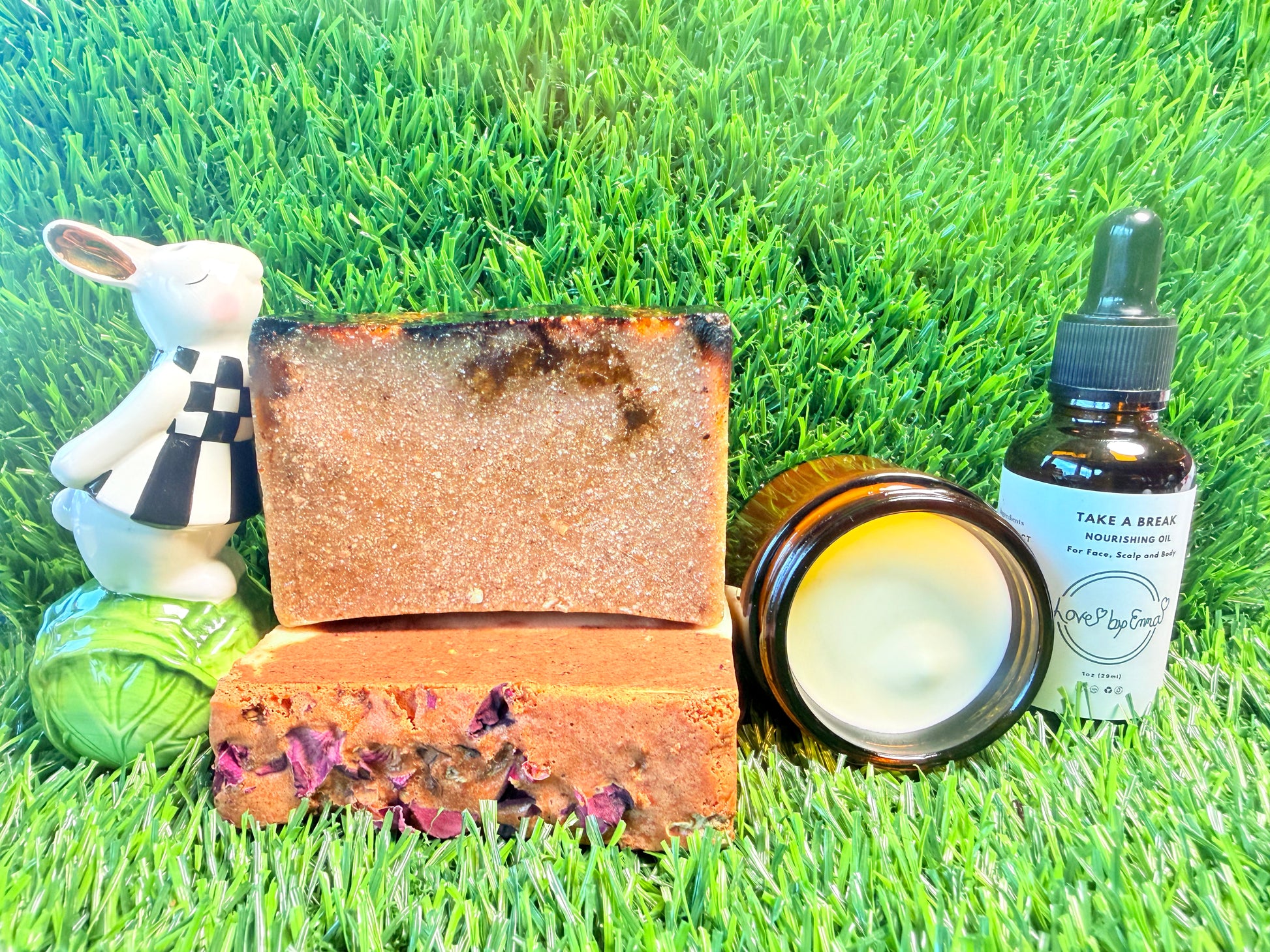Set of skincare products for dry, itchy skin by My Store, featuring soothing creams and lotions in various containers.