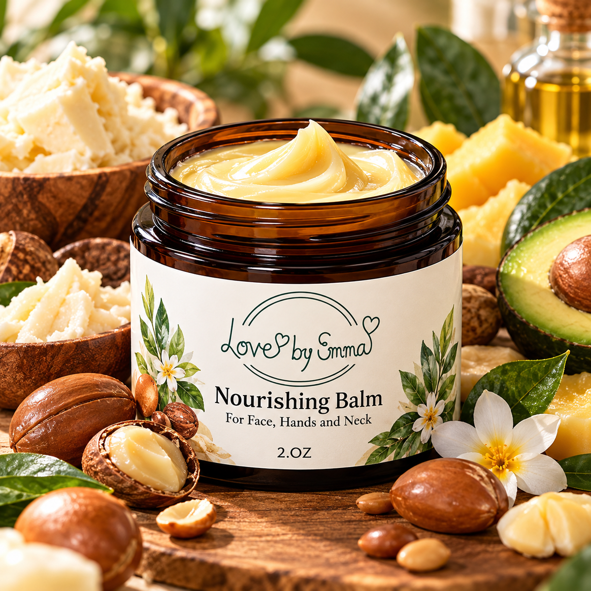 Nourishing Balm Butter | Face, Neck, Hands