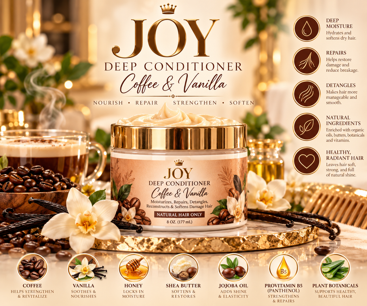 Joy Coffee & Vanilla Light Deep Conditioner