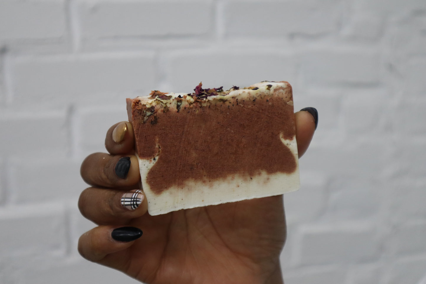 Beauty For Ashes natural lactic acid brightening soap bar for makeup removal, suitable for dry and oily skin.