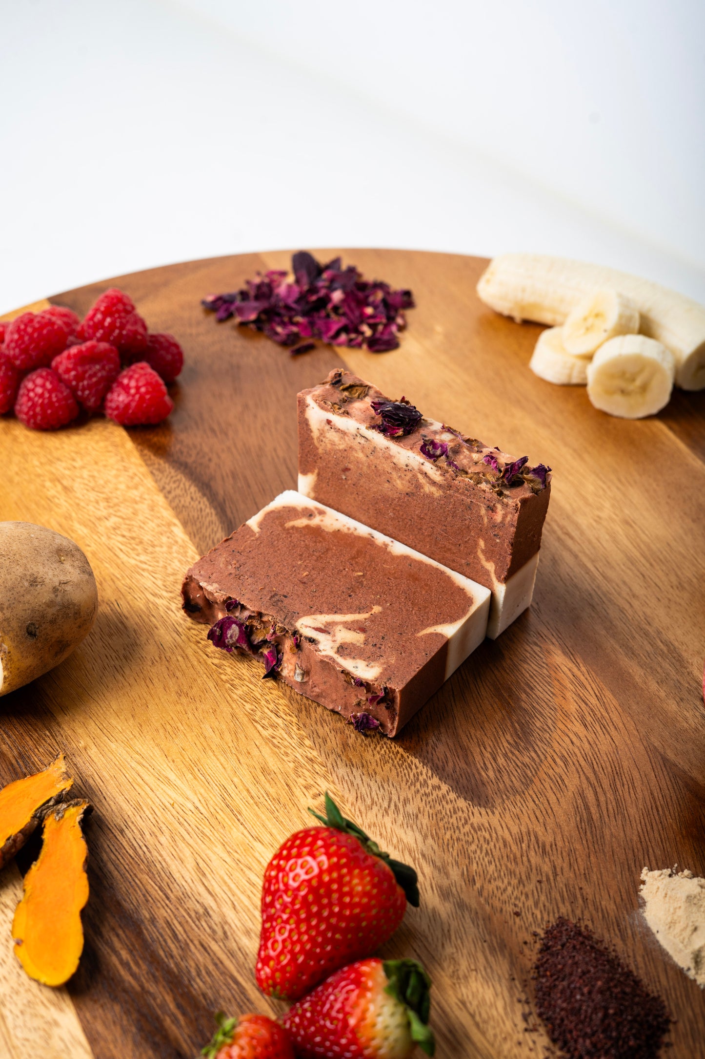 Beauty For Ashes natural lactic acid brightening soap bar for makeup removal, suitable for dry and oily skin.