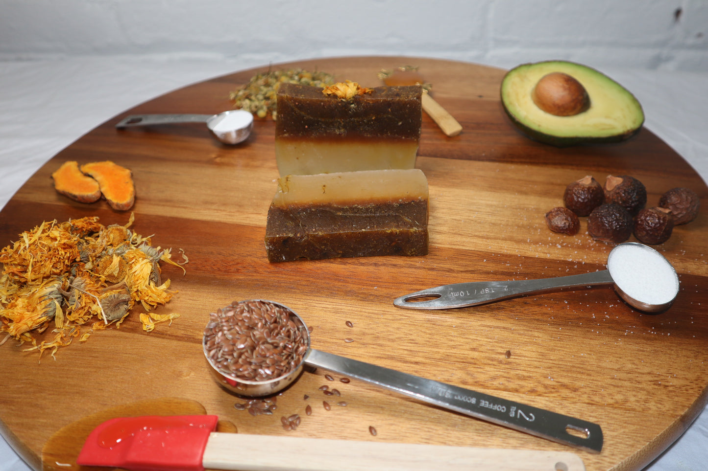 Holy Forever Honey Hydrating Bar soap, 3-in-1 face, hair, and body brightening and moisturizing soap bar.