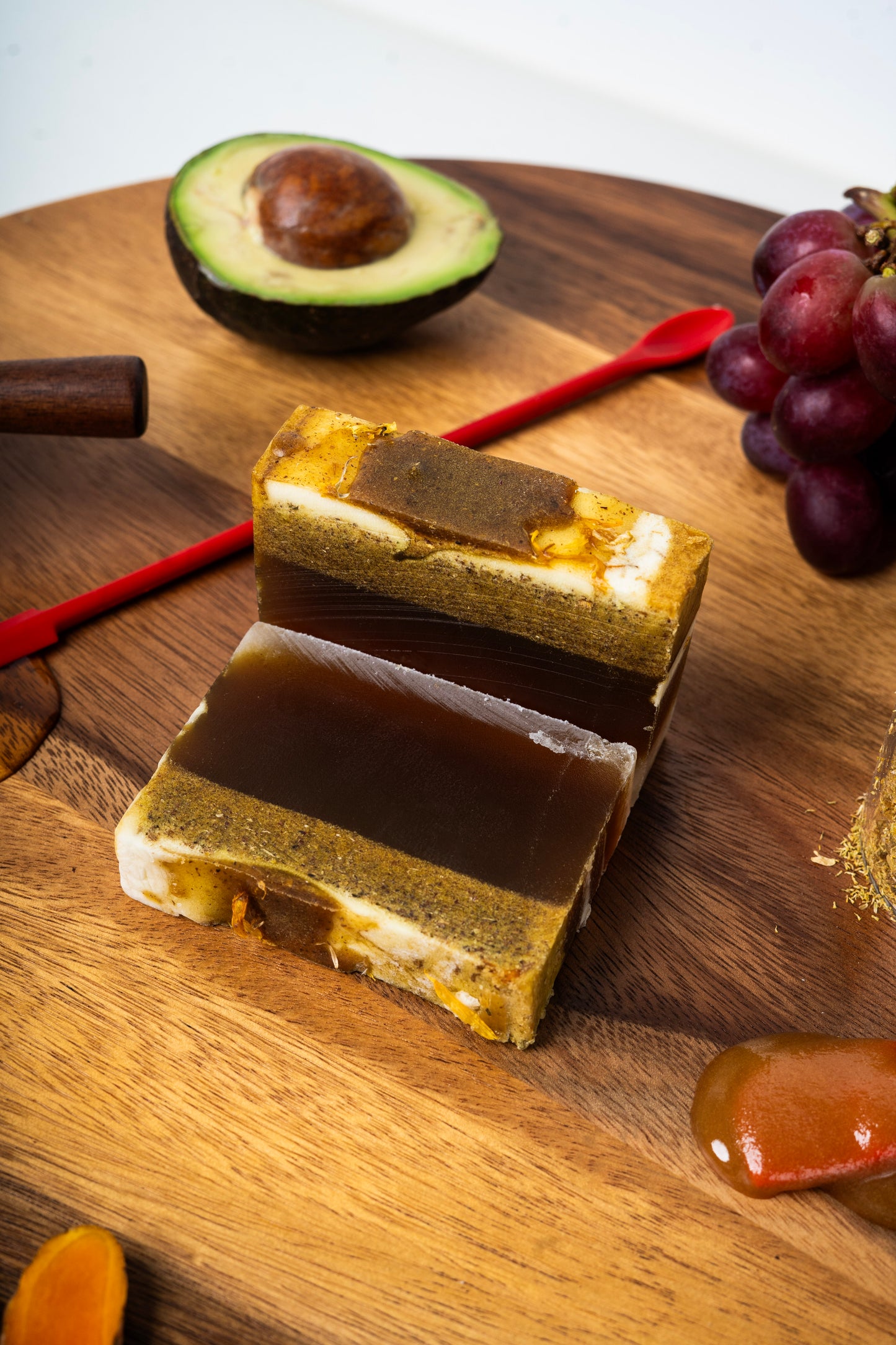 Holy Forever Honey Hydrating Soap Bar by My Store, 3-in-1 face, hair, and body brightening and moisturizing bar.