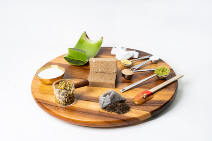Mighty Warrior SOS soap bar by My Store, designed to soothe dry, itchy skin with nourishing ingredients.