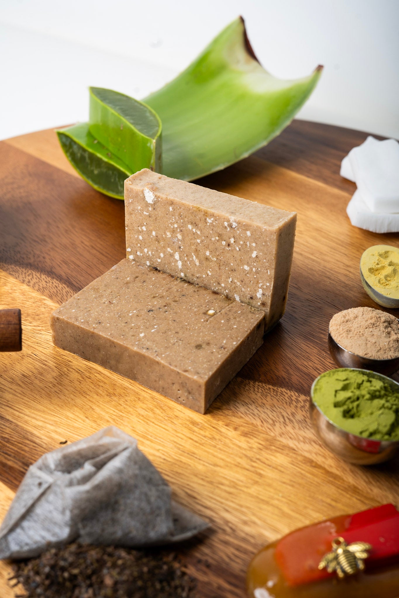 Mighty Warrior SOS soap bar by My Store designed to soothe dry, itchy skin with natural ingredients.
